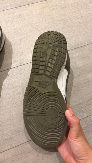 Zapatillas Nike Dunk Verdes y Blancas