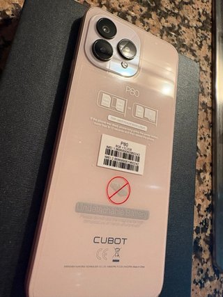 Cubot P80 Rosa Dorado