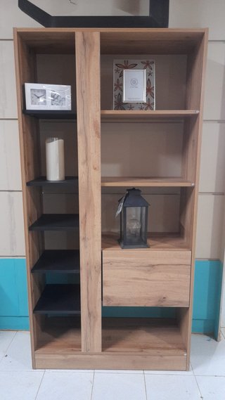 Estantería Madera/Blanco Oferta