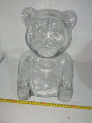 Tarro Oso Cristal Vintage Grande