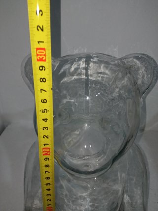Tarro Oso Cristal Vintage Grande