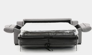 Sofá Cama Beige Tela
