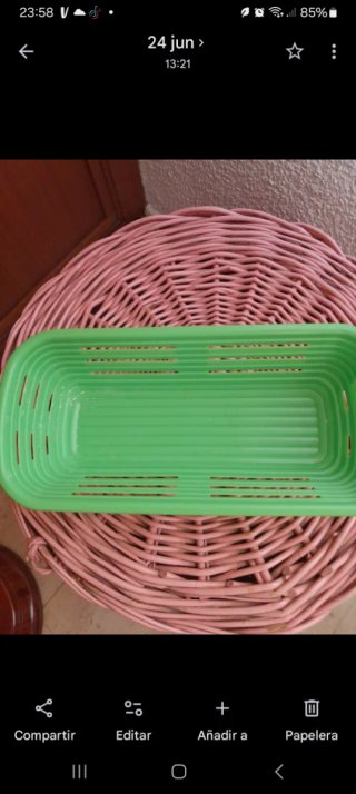 Cesta Banneton Plástico Fermentación