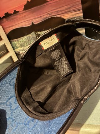 Cappellino Gucci Originale Blu