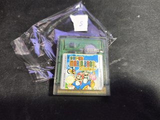 Juego GBC Super Mario Bros. Deluxe