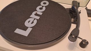 Tocadiscos Lenco Negro y Gris