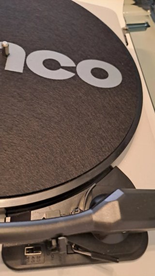 Tocadiscos Lenco Negro y Gris