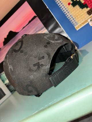 Cappellino Gucci Originale GG Nero/Grigio