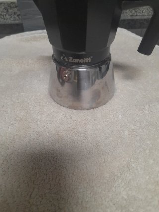 Cafetera Italiana Zanetti Negra