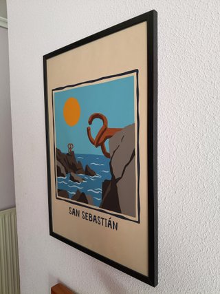 Poster El Peine del Viento Cuadro San Sebastián