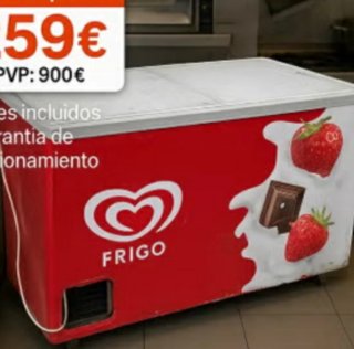Nevera horizontal Frigo