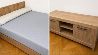 Lote completo de muebles de salon y dormítorio