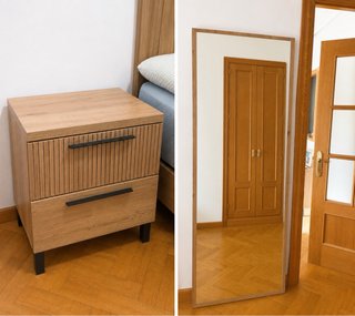 Lote completo de muebles de salon y dormítorio