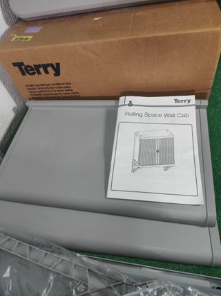 Armario Terry Rolling Space Pared Gris