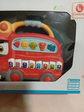Juguete musical camión de bomberos Fantástico