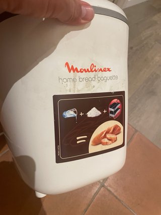 Panificadora Moulinex 16 modos Baguette