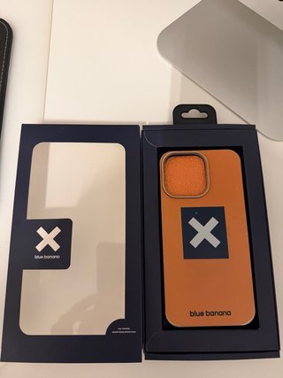 Funda iPhone 13 Pro Blue Banana Naranja