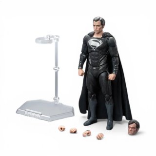 Figura Superman Traje Negro ZD 20cm