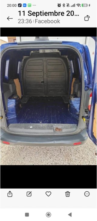 Ford Transit currier furgoneta 2015