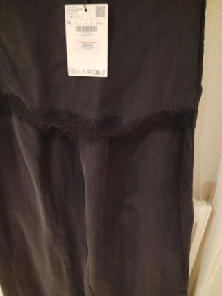 Pantalón Mango Lyocell Tiro Alto Talla 36