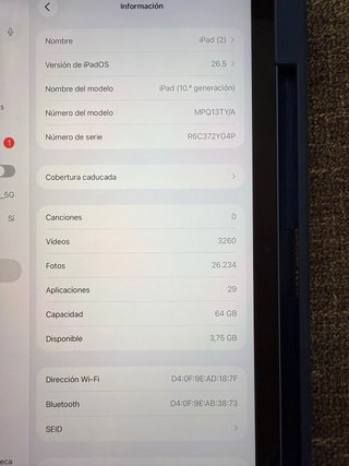 iPad 10ª Gen 64GB Azul + Apple Pencil