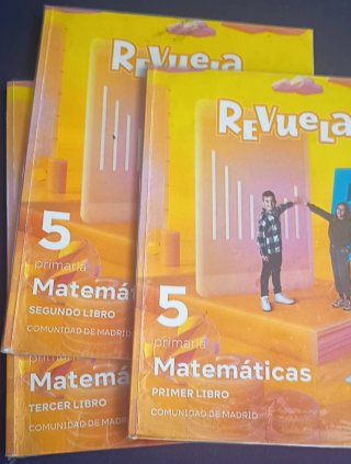Libros de texto  5° primaria