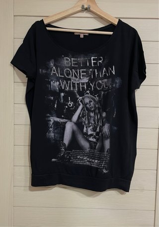 Camiseta oversize ideal festivales y conciertos