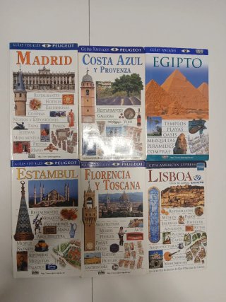 Lote guías de viaje
