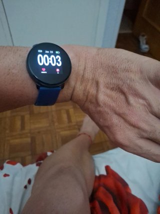 Reloj negro SmartWatch