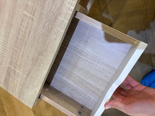 Escritorio moderno madera y metal