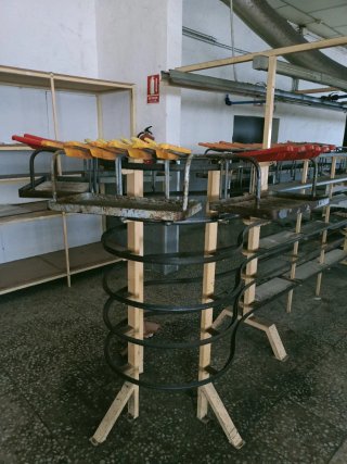 Maquinaria para calzado industrial