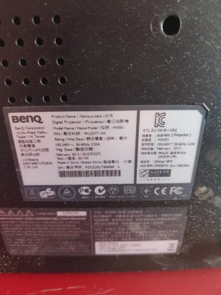 Proyector Benq MX501 para piezas