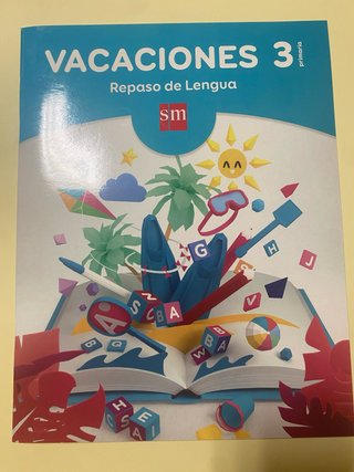 Vacaciones, 3 Primaria repaso de lengua