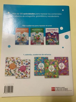 Vacaciones, 3 Primaria repaso de lengua