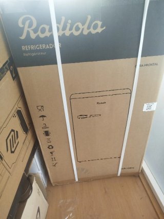 Frigorífico Retro Radiola RART90BVE 90L Negr nuevo