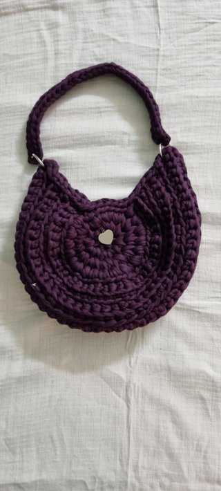 Borsa 100% lavorata a maglia