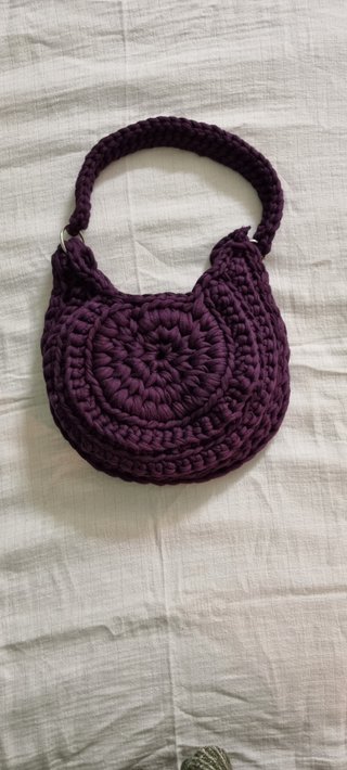 Borsa 100% lavorata a maglia