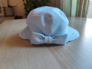 Gorrito bebé azul