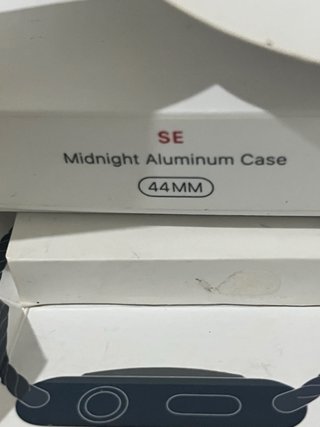 Apple Watch midnight aluminum case series 44mm