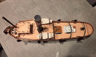Maqueta Barco Remolcador Ulises