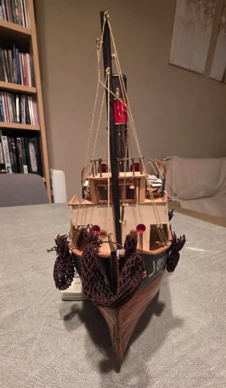 Maqueta Barco Remolcador Ulises