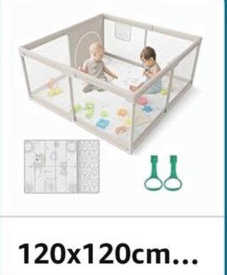 Parque infantil ZEEBABA 120x120cm
