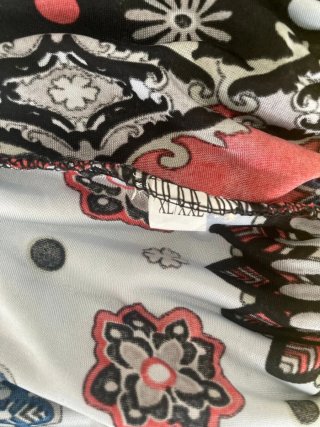 Mono corto vintage estampado