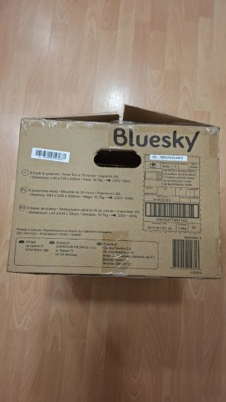 Microondas Bluesky 20L con Grill