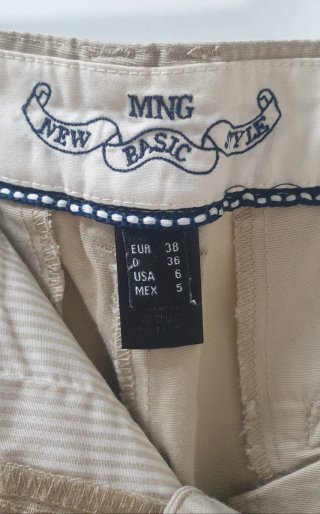 Bermudas MNG Hombre Talla M