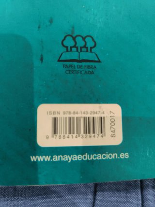 Lengua y literatura, 2 Bachillerato, Operación ...