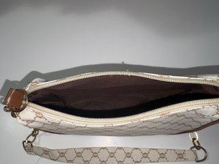 Bolso blanco con estampado