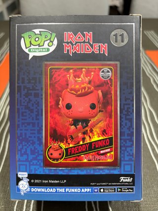 Funko Pop! Digital #11 Freddy Funko Iron Maiden