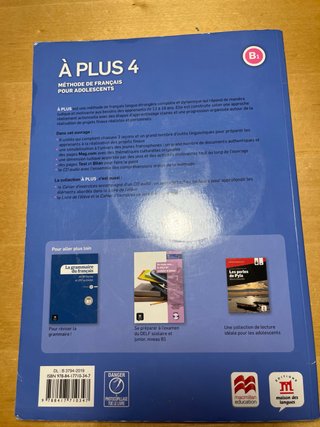 À plus 4 - Éd. Macmillan Livre de l'élève + CD