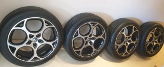 4 llantas + neumáticos alfa romeo tonale 235/45/19